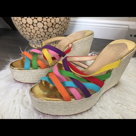 louboutin Espadrilles & Sandals Multicolore louboutin Espadrilles & Sandals Multicolore